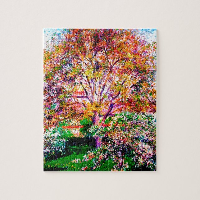 Quebra-cabeça Bolsa E Maçã Em Bloom Camille Pissarro (Vertical)