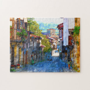 Quebra-cabeça Bom dia em Santillana del Mar - A Espanha Real