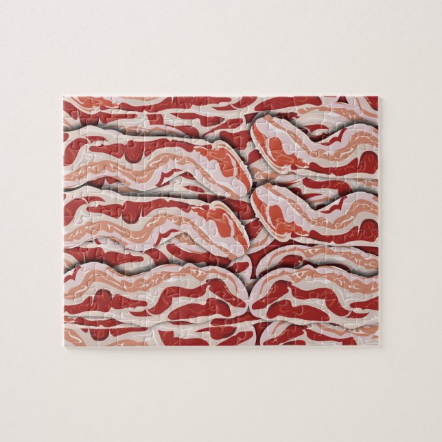 Quebra-cabeça Bom Padrão De Bacon (Horizontal)