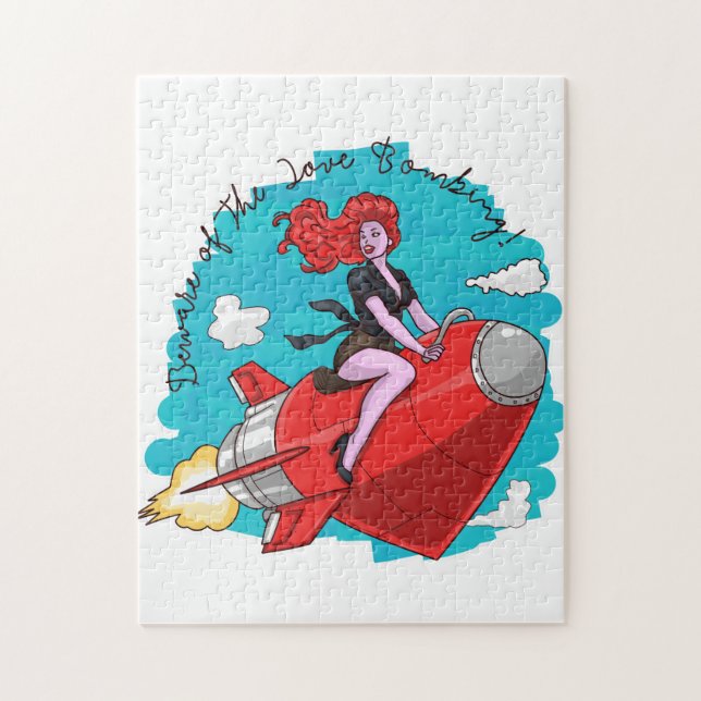 Quebra-cabeça Bombardeio por amor (Vertical)