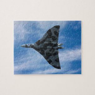 Quebra-cabeça Bombardeiro de Vulcan em vôo