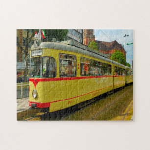 Quebra-cabeça Bonde de Düsseldorf Alemanha.