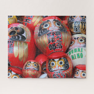 Quebra-cabeça Boneca da Fortuna Daruma Japonesa