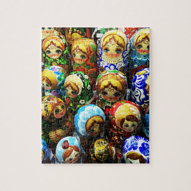 Quebra-cabeça Bonecas Matryoshka Quiosque de Lembranças Foto de  (Vertical)