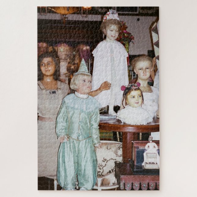 Quebra-cabeça Bonecas Vintage Antiques (Vertical)