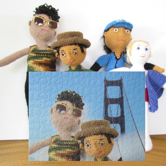 Quebra-cabeça - Bonecos de Férias (Criador carregado)