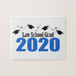 Quebra-cabeça Bonés E Diplomas Da Faculdade De Direito De 2020 