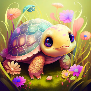 Quebra-cabeça Bonita Tartaruga-do-bico-do-mar-Quebra-cabeça