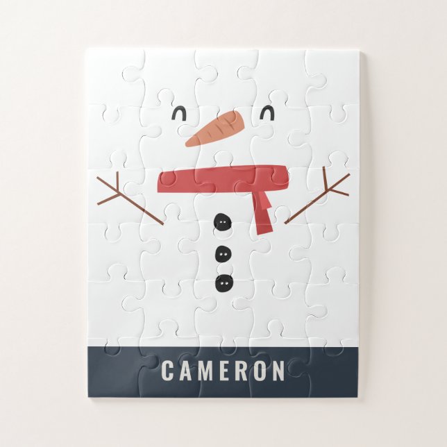 Quebra-cabeça bonitinho, bonitinho, festivo, personalizado (Vertical)