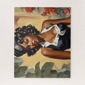 Quebra-cabeça Bonito em azul