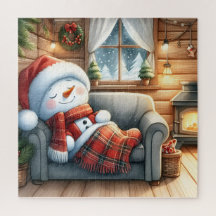 Bonito Snowman E Amigo