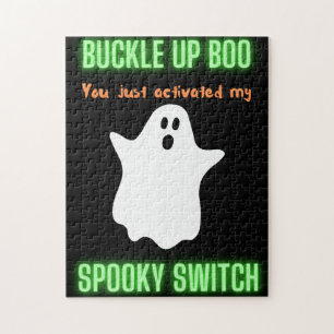 Quebra-cabeça Boo de Encerramento Você Acendeu Meu Switch Spooky