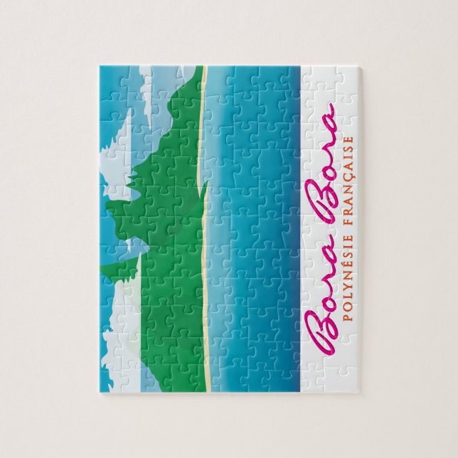Quebra-cabeça Bora Bora (Vertical)