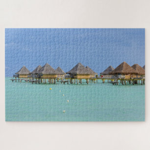 Quebra-cabeça Bora Bora Paradise, Sonhos Bungalow Soberanos