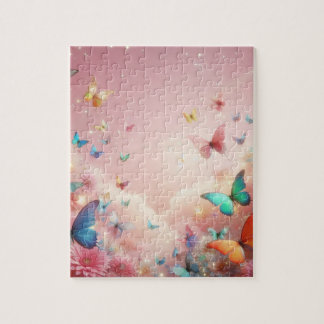 Quebra-cabeça borboleta