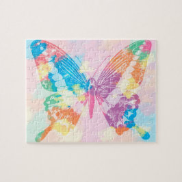 Quebra-cabeça Borboleta da aguarela