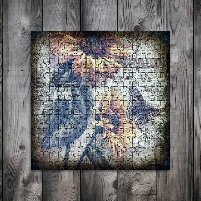 Quebra-cabeça Borboleta de girassol russa Ephemeral (Criador carregado)