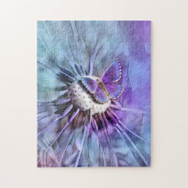 Quebra-cabeça Borboleta Em Cores De Primavera