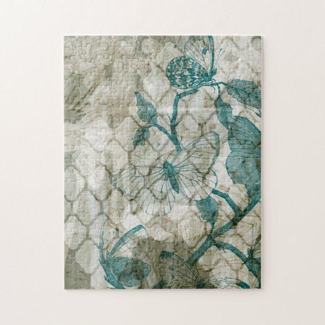 Quebra-cabeça Borboletas árabes VI (Vertical)