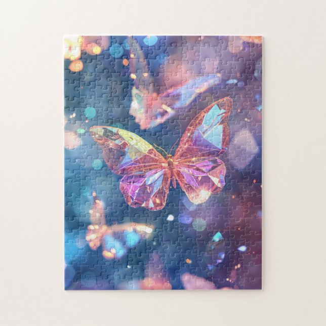 Quebra-cabeça Borboletas Cristais Eetais (Vertical)