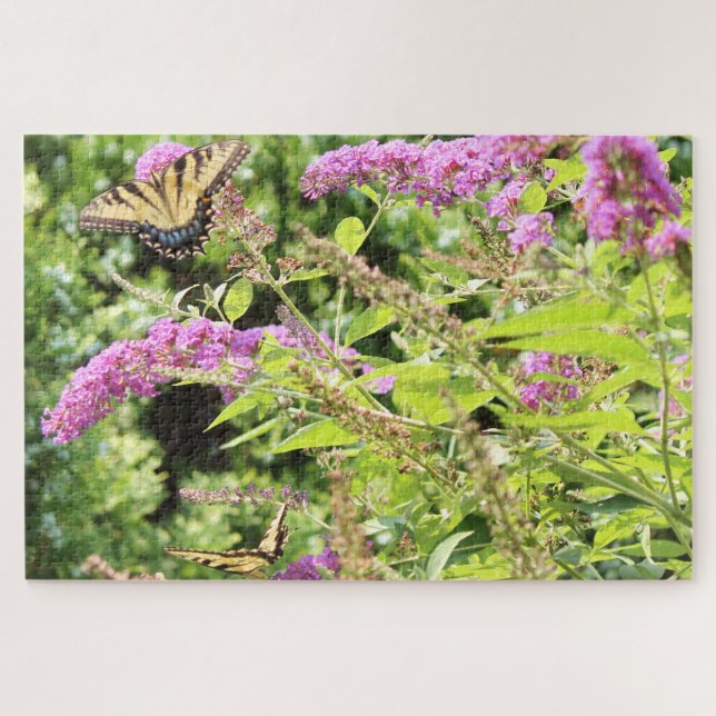 Quebra-cabeça Borboletas-de-cauda-andorinha (Horizontal)