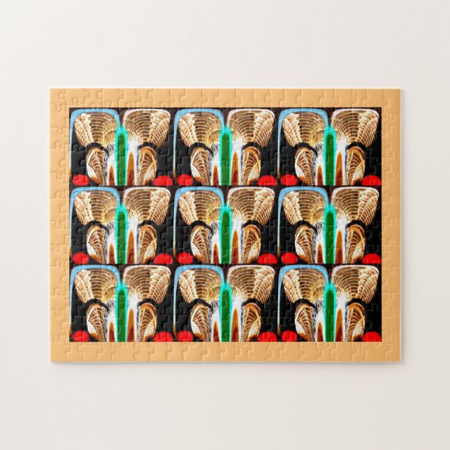 Quebra-cabeça Borboletas na arte (Horizontal)