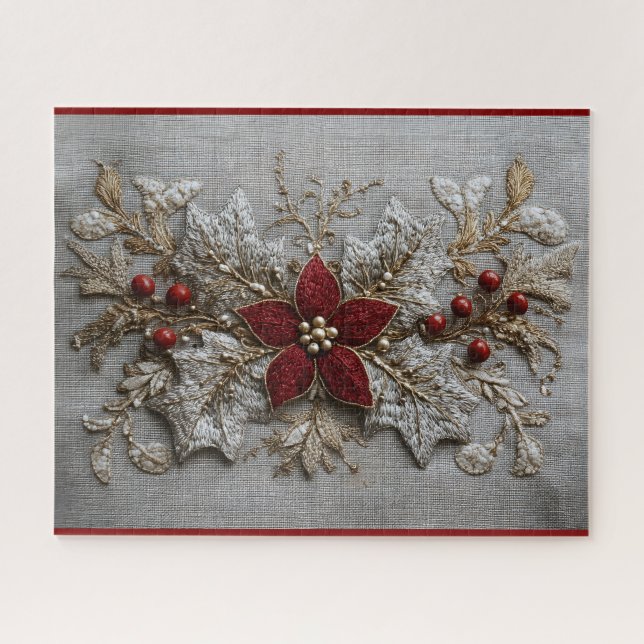 Quebra-cabeça Bordados Festivos (Horizontal)