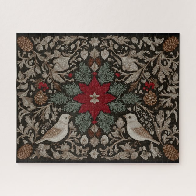 Quebra-cabeça Bordados Festivos (Horizontal)