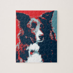 Quebra-cabeça Border Collie Hope Parody Poster