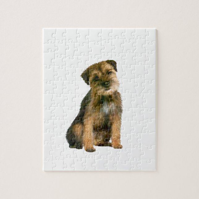 Quebra-cabeça Border terrier (B) (Vertical)