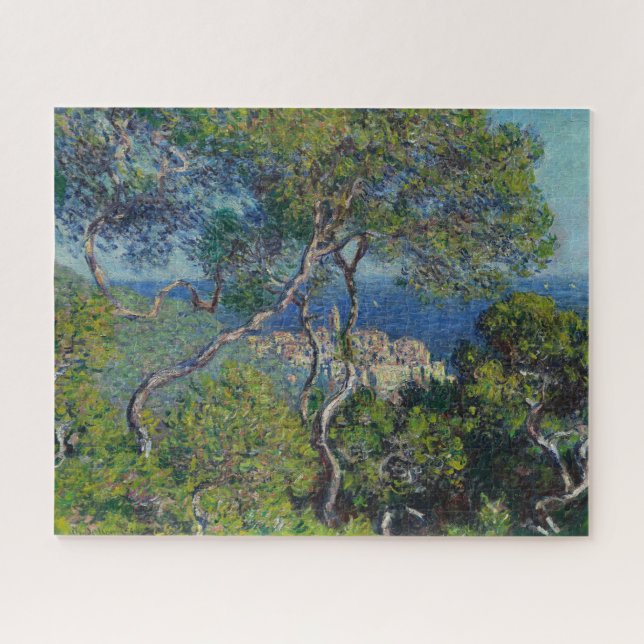 Quebra-cabeça Bordighera by Claude Monet Jigsaw Puzzle (Horizontal)
