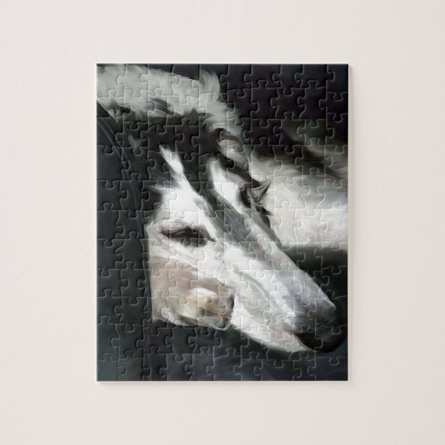 Quebra-cabeça Borzoi do sono (Vertical)