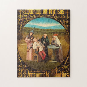 Quebra-cabeça Bosch, Hieronymus - Extraindo A Pedra De Madnes