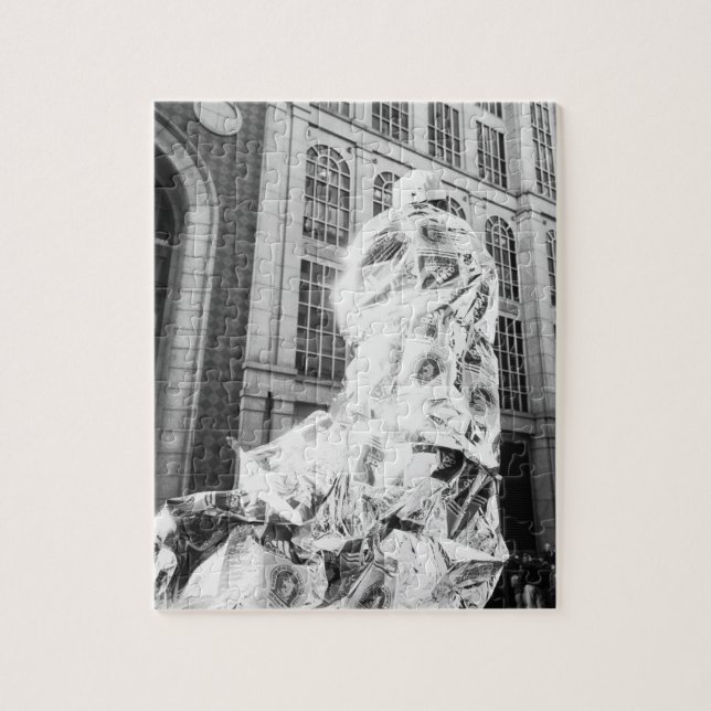 Quebra-cabeça Boston, MÃE EUA, Runner, Maratona Foil Boston (Vertical)