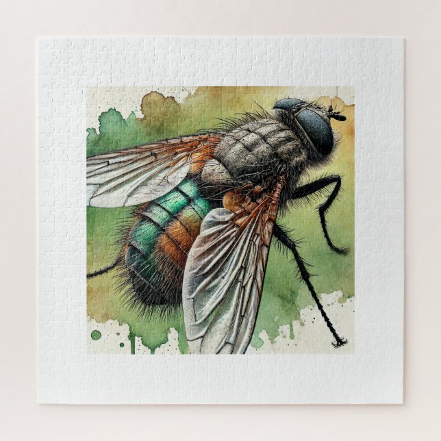 Quebra-cabeça Bot fly 260924IREF250 - Watercolor (Vertical)