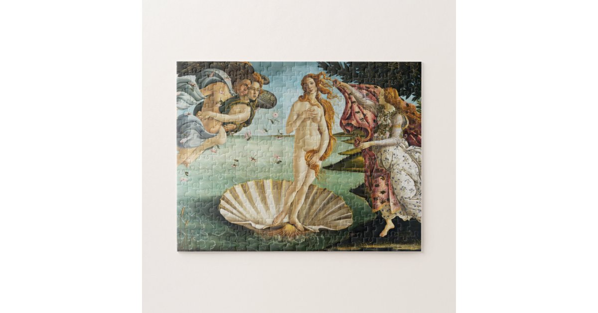 Quebracabeça BOTTICELLI O nascimento de Vênus 1483
