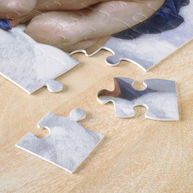 Quebra-cabeça Bouguereau, "Primeiro beijo" (Lateral)