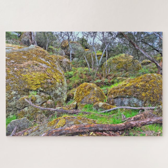 Quebra-cabeça Boulders de granito Rocks de Bailey, Austrália (Horizontal)