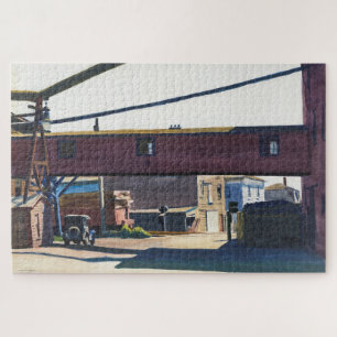 Quebra-cabeça Box Fatory, Gloucester Edward Hopper