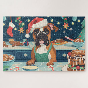Quebra-cabeça Boxer Feriado de Confeitaria: Natal Festivo