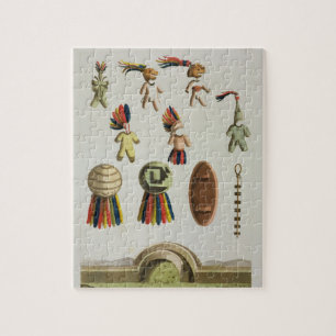 Quebra-cabeça Braços mexicanos (litho da cor)