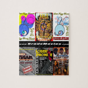 Quebra-cabeça BradsFilmes Design de Poster de Promocional de
