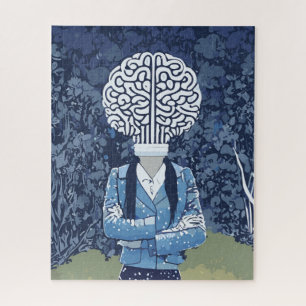 Quebra-cabeça Brainy Person