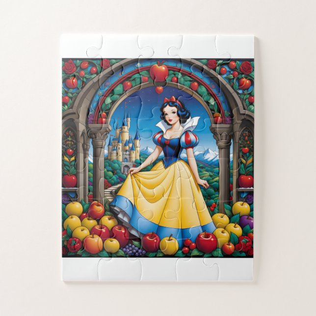 Quebra-cabeça Branca de Neve (Vertical)