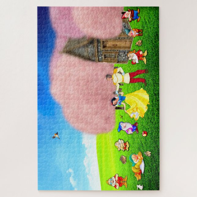 Quebra-cabeça Branca de Neve Puzzle 1.014 Peças (Vertical)