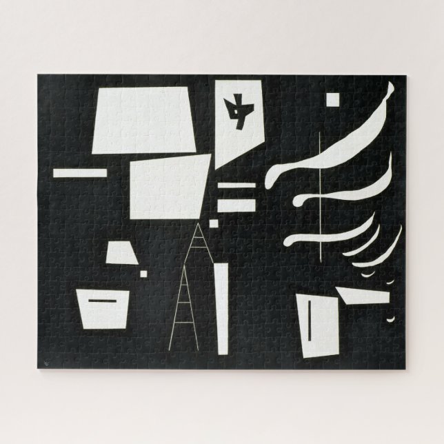 Quebra-cabeça Branco – Macio e Duro | Kandinsky | (Horizontal)