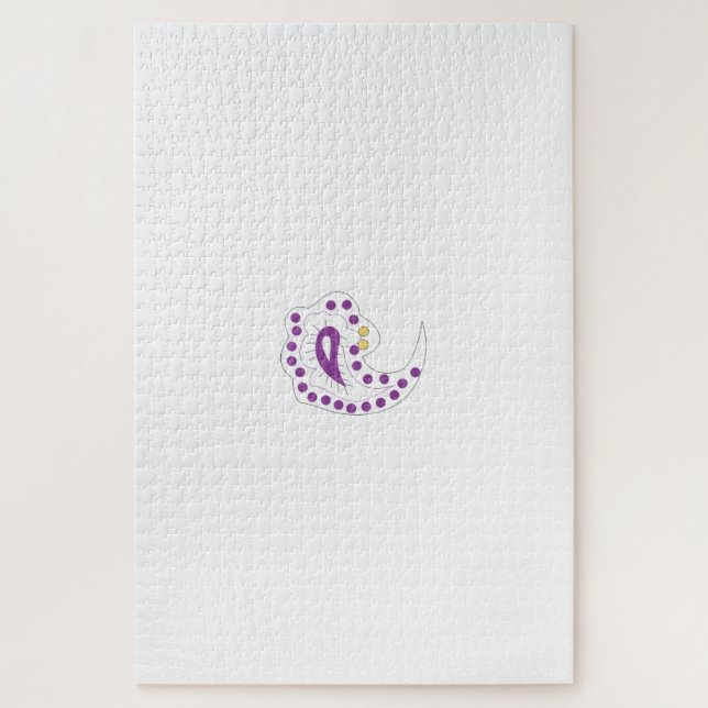 Quebra-cabeça Bransoletka z serduszkiem Style, Light EggPlant (Vertical)