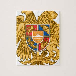 Quebra-cabeça Brasão de Arménia - emblema arménio