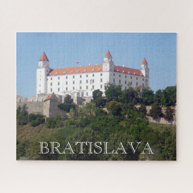 Quebra-cabeça bratislava castelo eslováquia (Horizontal)
