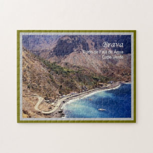 Quebra-cabeça Brava - Porto de Fajã de Água -